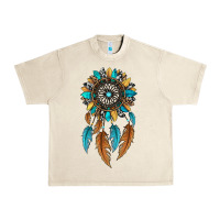 Sandshell dreamer catcher sunflower Urban Heavy Tee - JahusDesignShop