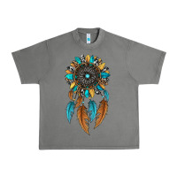 Tornado dreamer catcher sunflower Urban Heavy Tee - JahusDesignShop