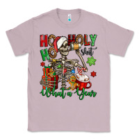 Lilac ho ho holy shit what a year christmas skeleton Classic Tee - Jasminsmagicworld