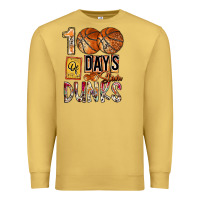 Antique Gold 100 of days slam dunks Premium Sweatshirt - SublimationCraftShop