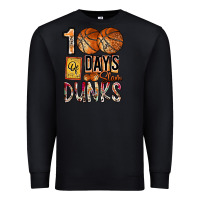 Black 100 of days slam dunks Premium Sweatshirt - SublimationCraftShop