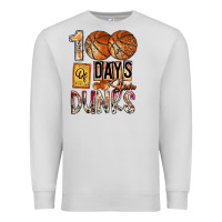 Dove Grey 100 of days slam dunks Premium Sweatshirt - SublimationCraftShop