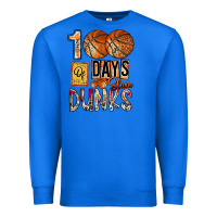 True Royal 100 of days slam dunks Premium Sweatshirt - SublimationCraftShop