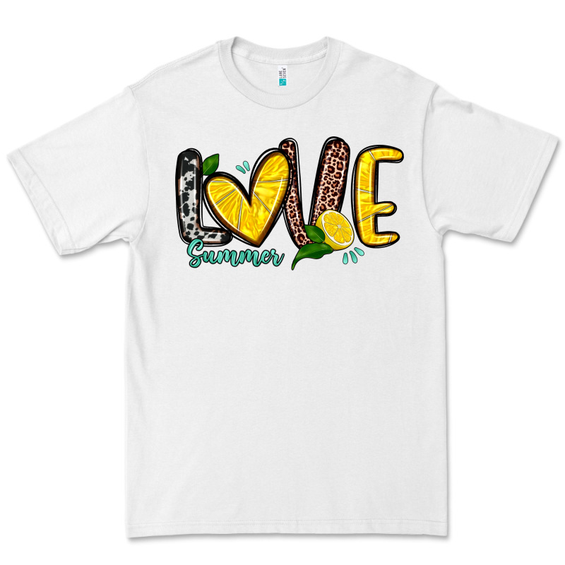 Love Summer Lemon Premium Tee by Zillion Design Studio | Teevron