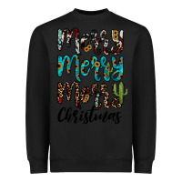 Black merry christmas Heavyweight Sweatshirt - JahusDesignShop