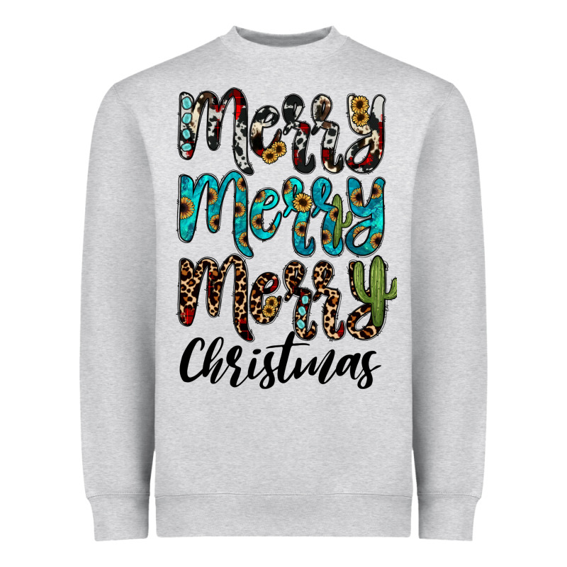 Merry Christmas Heavyweight Sweatshirt by JahusDesignShop | Teevron