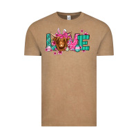 Vintage Coffee love easter floral longhaired cow Vintage Tee - Jasminsmagicworld