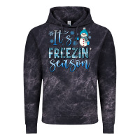 Cloud Black it s freezin season Vintage Hoodie - JahusDesignShop
