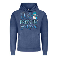 Vintage Denim it s freezin season Vintage Hoodie - JahusDesignShop