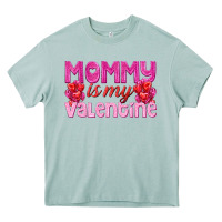Arona mommy is valentine Heavy Core Tee - texasbilliewilder