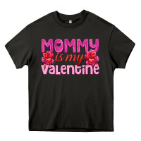 Asphalt mommy is valentine Heavy Core Tee - texasbilliewilder