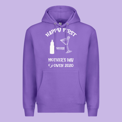 Happy Fırst Cheers Mother's Day Owen 2020 Premium Hoodie Designed By Bettercallsaul