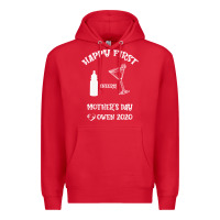 Red Happy Fırst Cheers Mother's Day Owen 2020 Premium Hoodie - Bettercallsaul