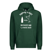 Sports Green Happy Fırst Cheers Mother's Day Owen 2020 Premium Hoodie - Bettercallsaul