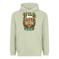 Matcha wild west Heavyweight Hoodie - Artiststas