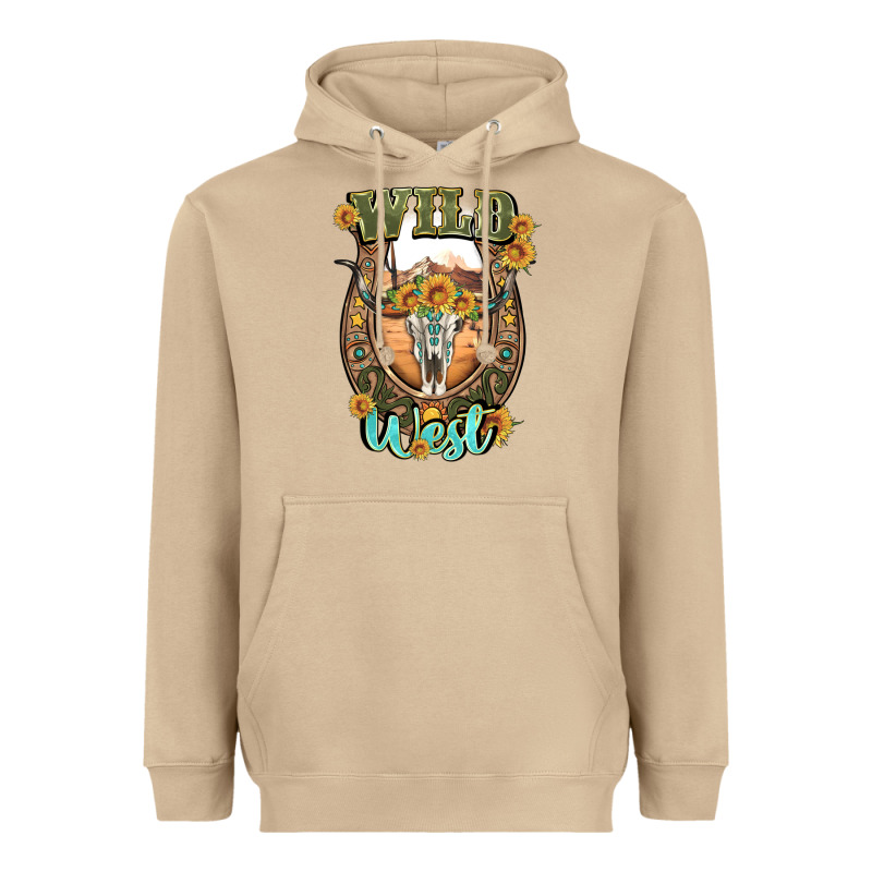 Wild West Heavyweight Hoodie by Artiststas | Teevron