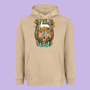 Wild West Heavyweight Hoodie Designed By Artiststas