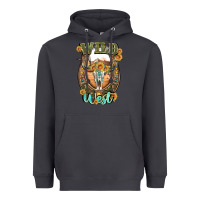Smoke wild west Heavyweight Hoodie - Artiststas