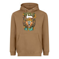Toasted Coconut wild west Heavyweight Hoodie - Artiststas