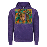 Cloud Purple Western Fall Cow Vintage Hoodie - RanaPortraitStore