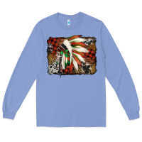 Colony Blue indian headdress christmas Long Sleeve Tee - Jasminsmagicworld