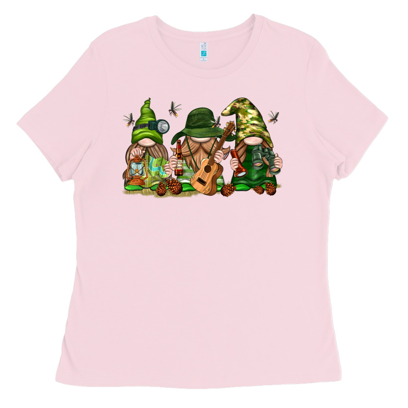 Camping Gnomies Ladies Tee by texasbilliewilder | Teevron