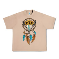 Burro dreamer catcher bull skull Urban Heavy Tee - JahusDesignShop
