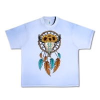 Grape Ice dreamer catcher bull skull Urban Heavy Tee - JahusDesignShop