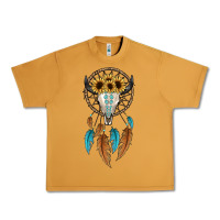Peanut Butter dreamer catcher bull skull Urban Heavy Tee - JahusDesignShop