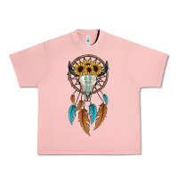 Salmon dreamer catcher bull skull Urban Heavy Tee - JahusDesignShop