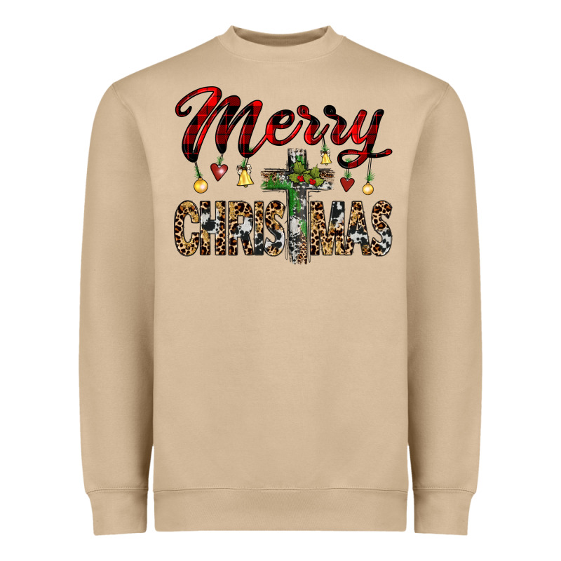 Merry Christmas Heavyweight Sweatshirt by JahusDesignShop | Teevron