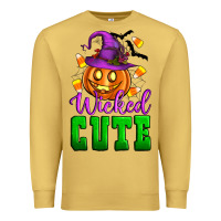 Antique Gold Wicked cute Premium Sweatshirt - Artiststas