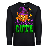 Black Wicked cute Premium Sweatshirt - Artiststas
