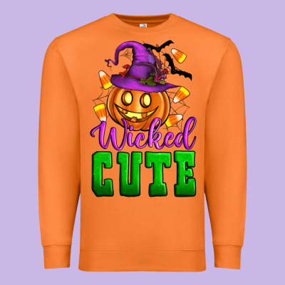 Wicked Cute Premium Sweatshirt Designed By Artiststas