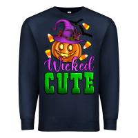 Navy Wicked cute Premium Sweatshirt - Artiststas
