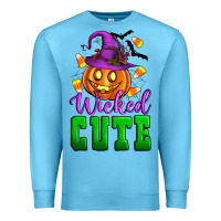 Ocean Blue Wicked cute Premium Sweatshirt - Artiststas