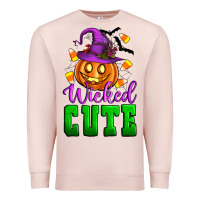 Pale Pink Wicked cute Premium Sweatshirt - Artiststas
