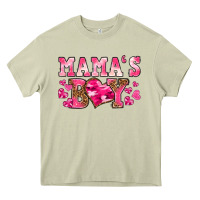 Mossy valentines day mamas boy Heavy Core Tee - texasbilliewilder