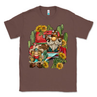Chestnut western gnome truck cactus sunflower Classic Tee - BarkalooDesign