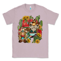 Lilac western gnome truck cactus sunflower Classic Tee - BarkalooDesign