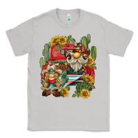 Moon Dust western gnome truck cactus sunflower Classic Tee - BarkalooDesign