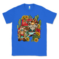 True Royal western gnome truck cactus sunflower Classic Tee - BarkalooDesign