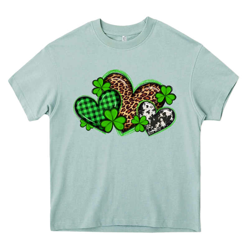 St Patricks Day Western Hearts Heavy Core Tee by Artiststas | Teevron