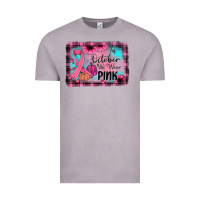 Vintage Zinc in october we wear pink Vintage Tee - JahusDesignShop