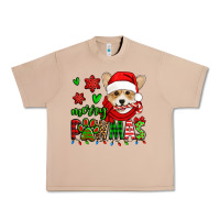 Burro merry pawmas christmas corgi Urban Heavy Tee - Jasminsmagicworld