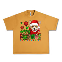Peanut Butter merry pawmas christmas corgi Urban Heavy Tee - Jasminsmagicworld