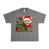 Tornado merry pawmas christmas corgi Urban Heavy Tee - Jasminsmagicworld