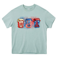 Arona usa mason jars Heavy Core Tee - Zillion Design Studio