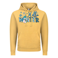 Vintage Mustard hello winter Vintage Hoodie - JahusDesignShop