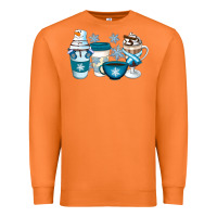 Carrot Winter Coffee Cups Premium Sweatshirt - Artiststas